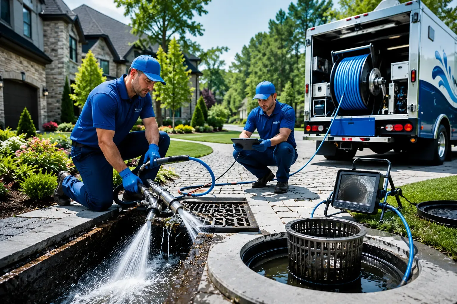 Local outdoor drain cleaning professionals in Barnard, MO